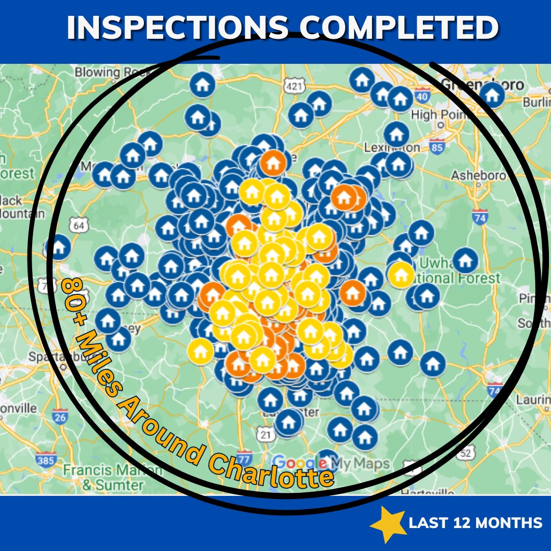 ⭐️Five Star Home Inspections is a full-service 🏠Home Inspection Company with 'Service that Shines Above the Rest'
☎️ 855-500-3744 Ext. 1
🔎fivestarhomeinspections.us

#fivestarhomeinspections #homeinspector #homeinspection #charlottehomeinspection #charlottenc #nchomeinspector