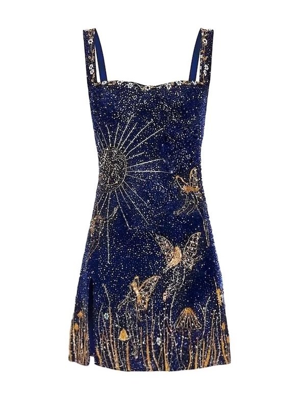 clio peppiatt embellished mini dresses
