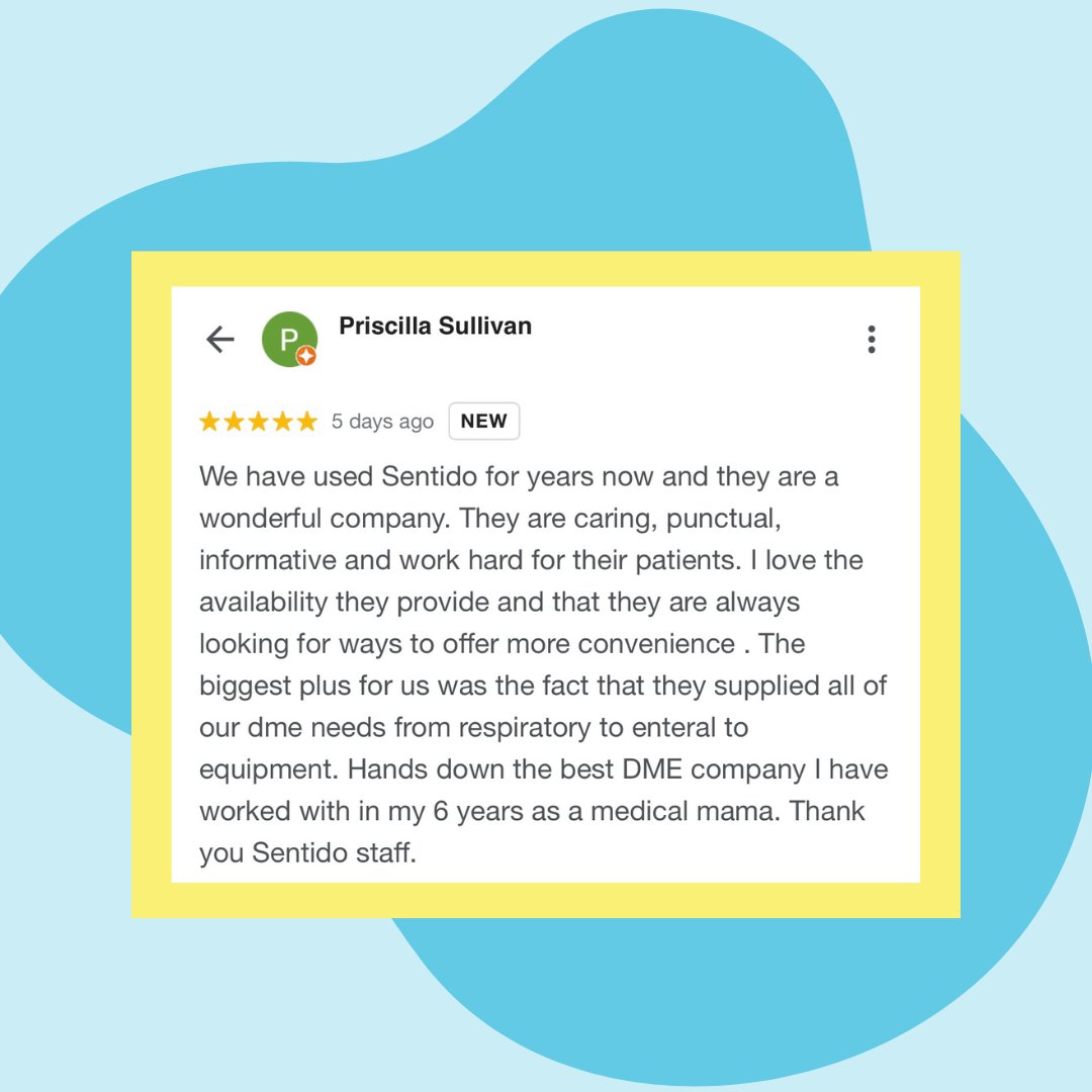 SentidoHealth's tweet image. A heartfelt thank you to everyone who shares their kind words + experiences on Sentido Health's Google Reviews. Your encouragement is invaluable to us as we remain dedicated to delivering the utmost quality of care to our patients. 💙
