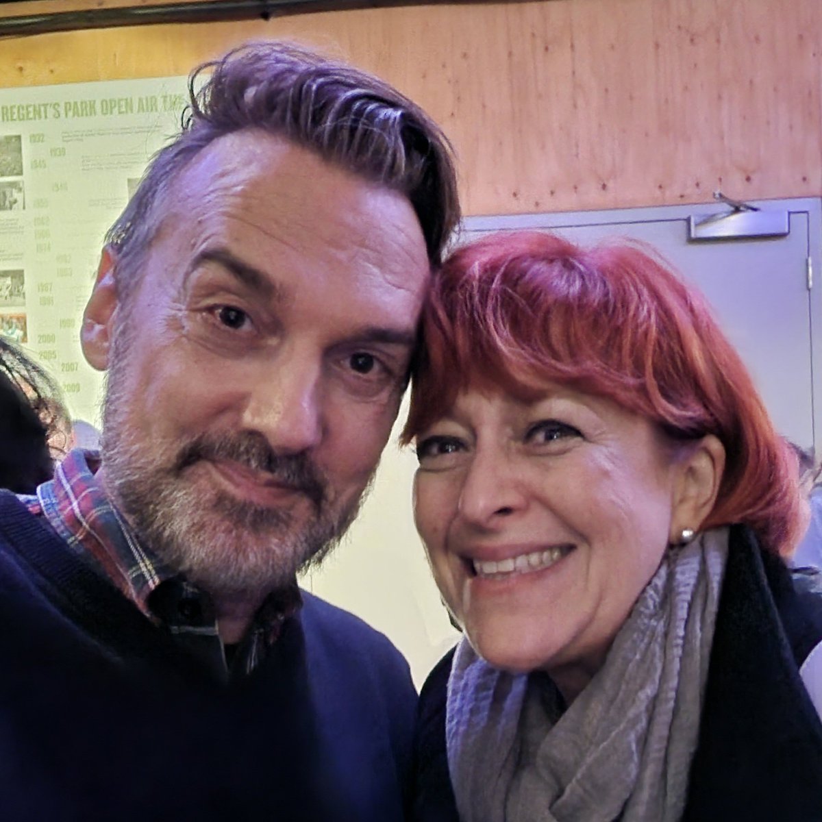 Timsley's tweet image. @Aggers65 Lovely meeting you and Molly last night! Hope you have a lovely rest of the week! X