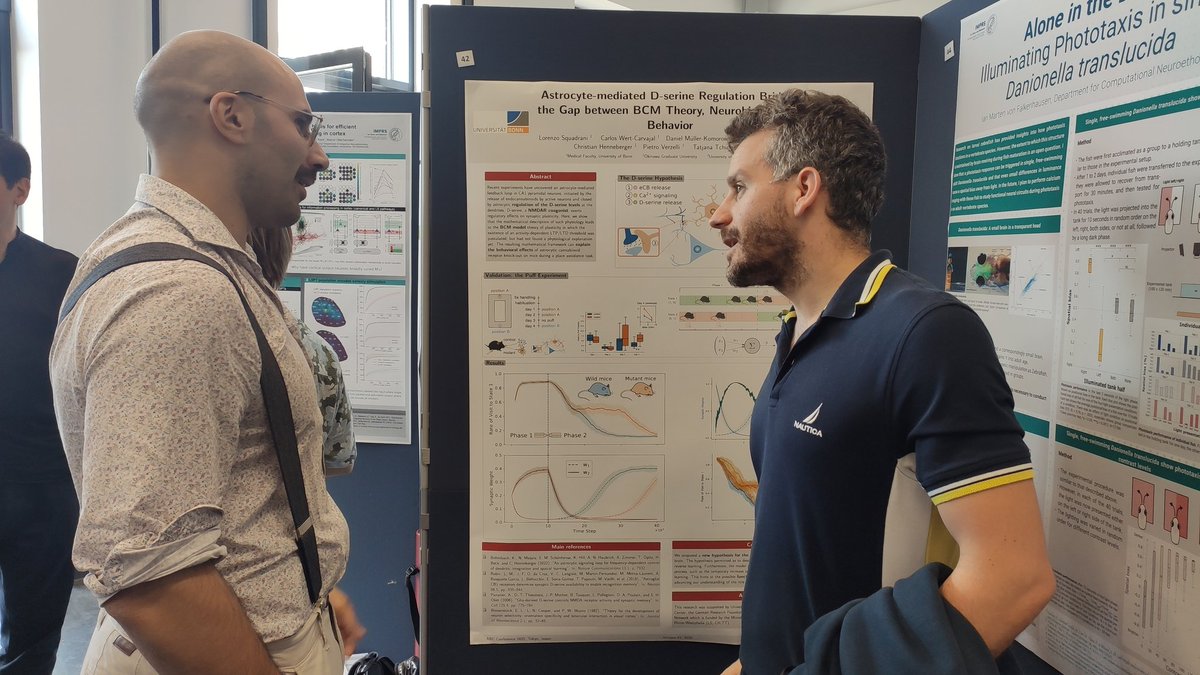 Great time at Bonn Brain Meeting, presenting the work I'm carrying with @TTchumatchenko and all the other coauthors.