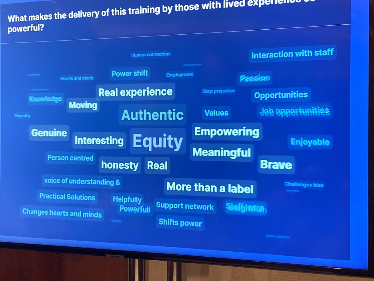 “What makes the delivery of this training by those with lived experience so powerful?” Thoughts from the Oliver McGowan Celebration Event on Monday.. #OliversCampaign #actuallyautistic #autismacceptance #learningdisabilities #healthandsocialcare #advocateforchange