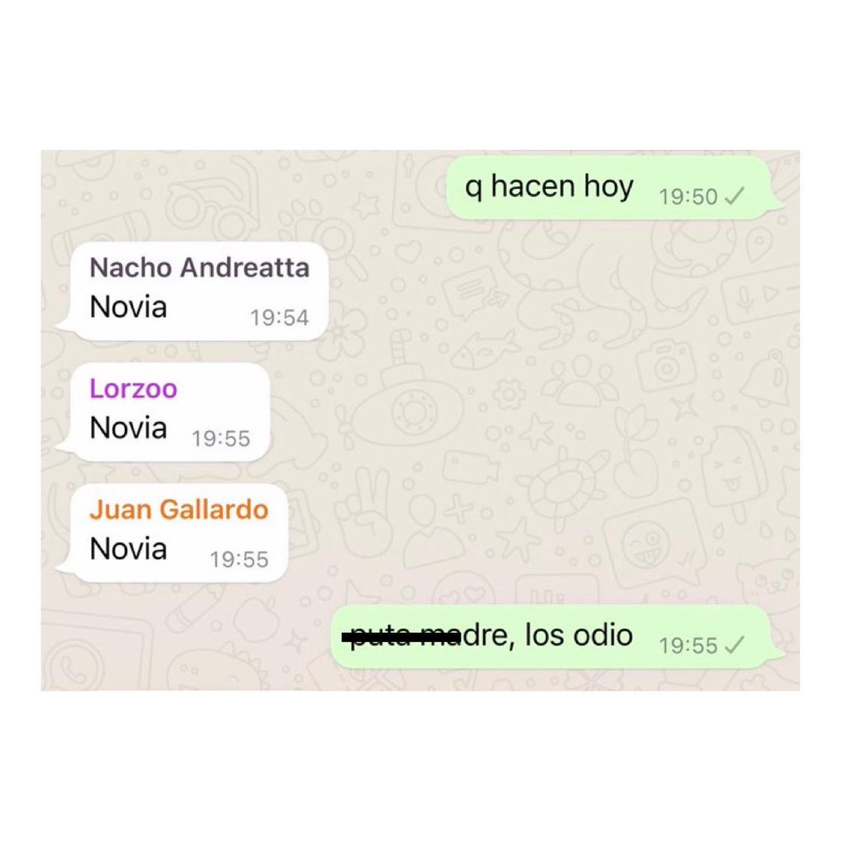 gente chamuyando (@gentechamuyando) on Twitter photo 