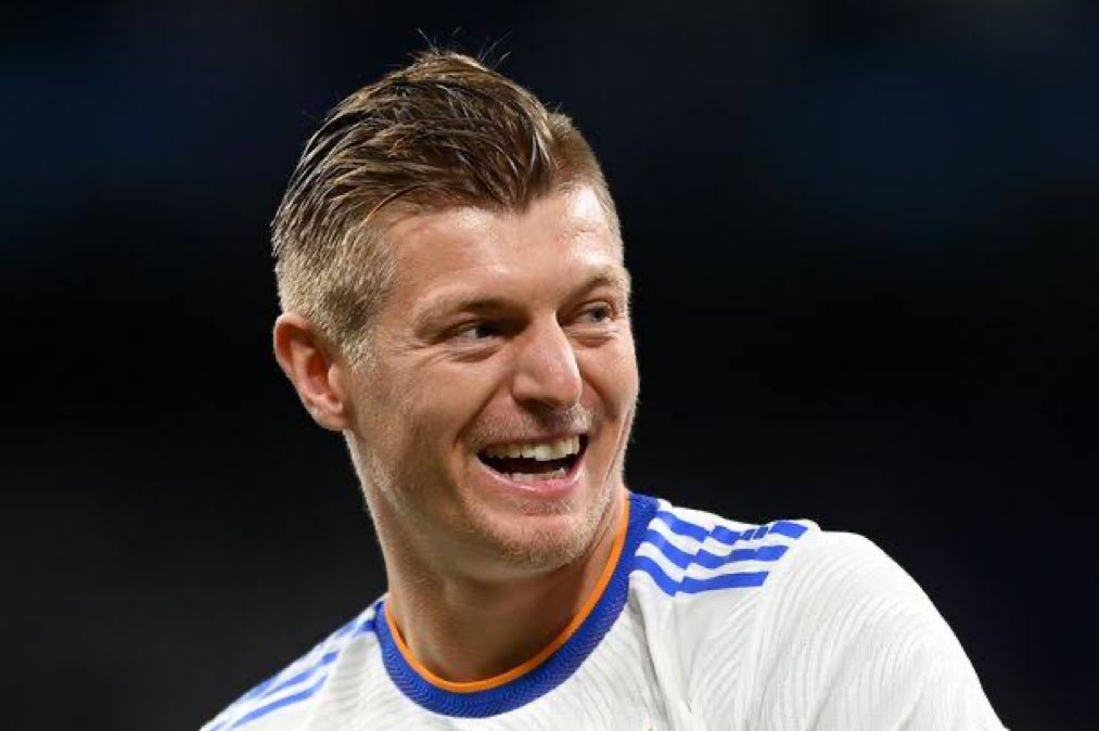 MadridXtra's tweet photo. 🗣️ Toni Kroos: “I got a new dog and what about the turtles? They are not here yet. But they are not forgotten and still coming, new dog does not mean no turtle. They will come.” https://t.co/VnEdfbcUBk