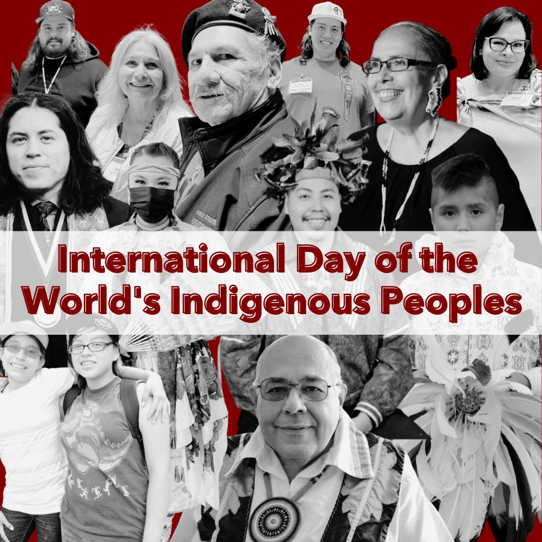 IndianAffairs's tweet photo. TODAY, on International Day of the World's Indigenous People, we honor the 574 federally recognized Native Nations and about 400 other Native Nations, Bands and Communities that have not been acknowledged. Native Nations are INDEPENDENT sovereigns on Turtle Island. #Indigenous https://t.co/ahd4JEM221