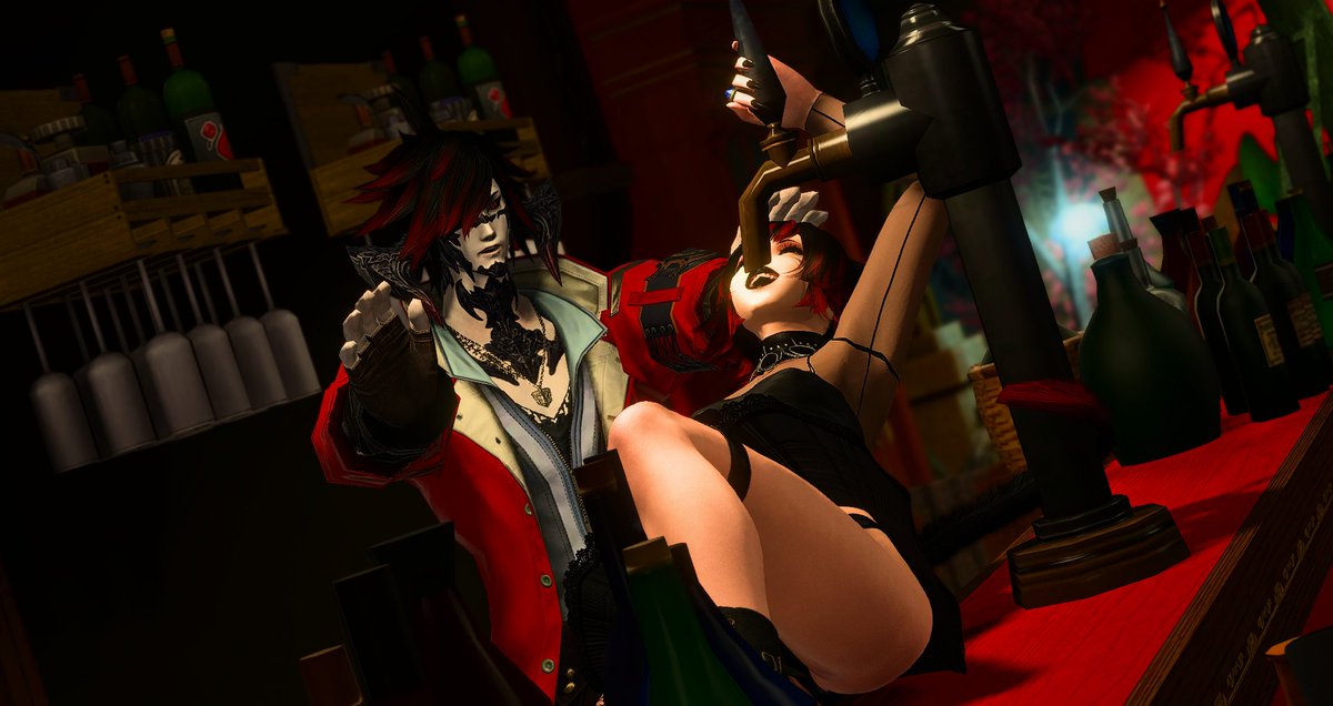 The Menace has returned! Sorry <a href="/Syddddddkahkol/">Syd Kahkol</a>, Your Ale is mine XD

#FF14SS #FFXIV #GPOSERS #XIV_PICTCLIP #FFXIV #FFXIVRP #FF14 #ElementalDC #EclipsePizzeria