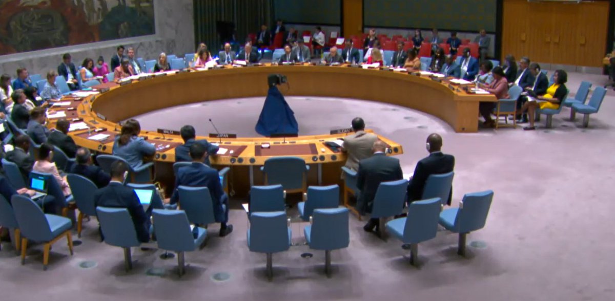 Denmark_UN's tweet photo. 🇩🇰 welcomes today’s important and timely #UNSCbriefing on the situation in 🇸🇩Sudan. The people of Sudan needs urgent humanitarian assistance and deserves to live in peace and prosperity🕊️ https://t.co/tNdof81Rxb