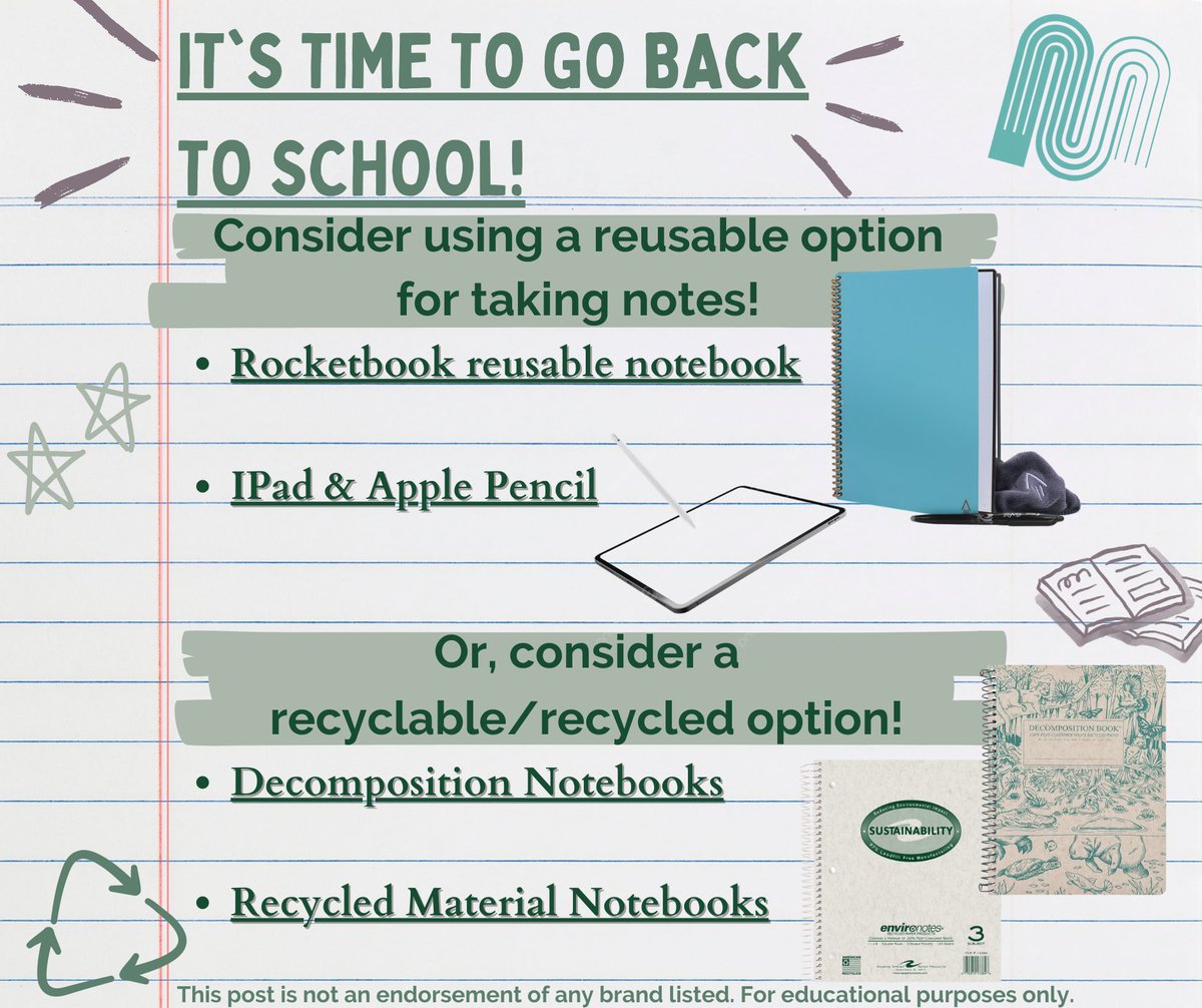 MetRecycle's tweet image. #recycle #reuse #recycling #BacktoSchool2023