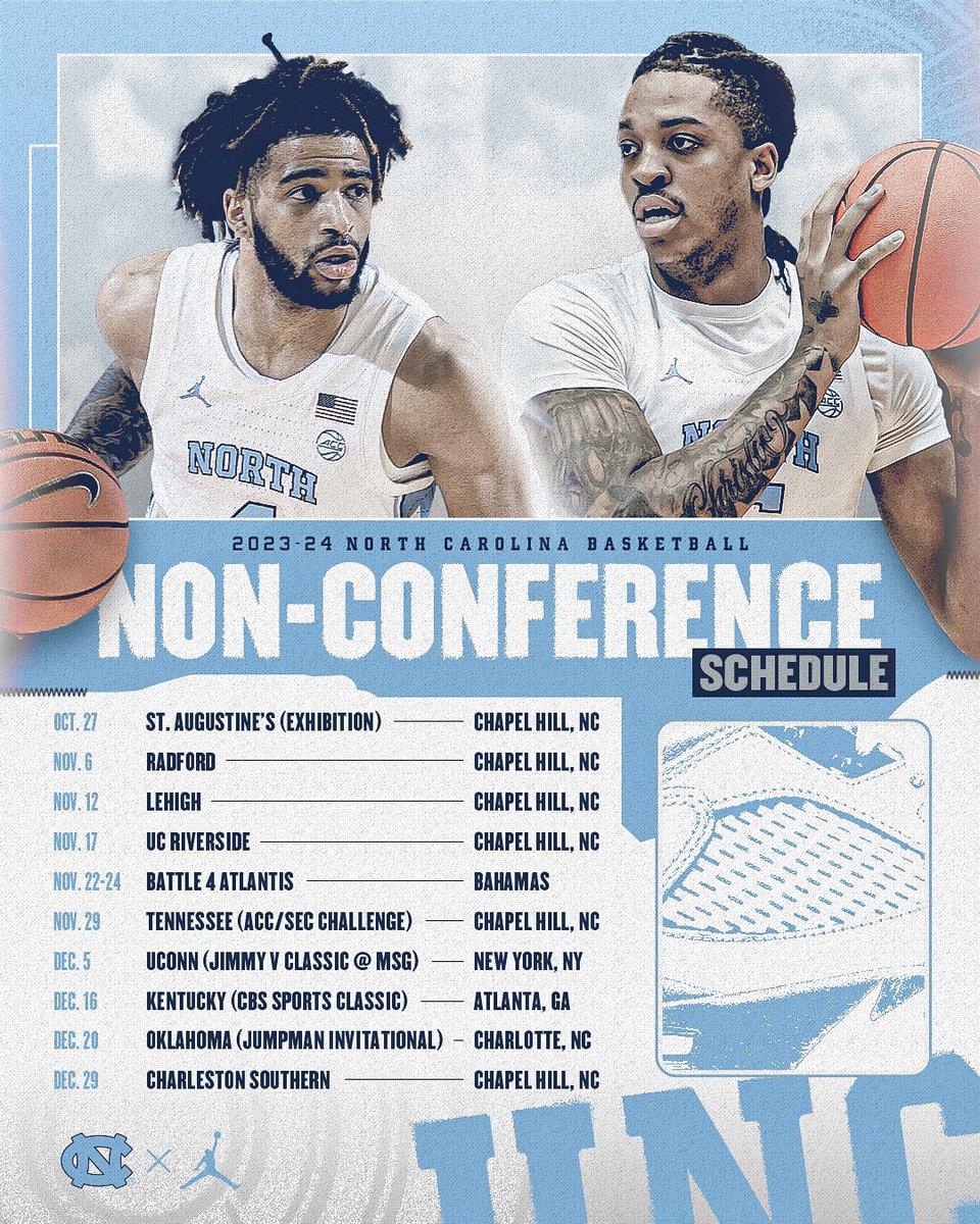 Non-conference schedule is set 🗓️

🔗: bit.ly/3OrnPza
