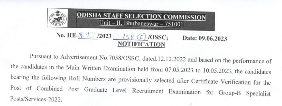SamanthaPi77778's tweet photo. @DHE_Odisha Teacher Educator Result:09/06/2023,Orientation:13/07/2023 (1 month after result)
OPSC Asst Prof (OES) Result Dates
Math:20/12/2022,History:25/01/2023,Psychology:09/02/23,Chemistry:28/02/23
Sadly all Asst Prof are waiting for posting since 7-8 months @DHE_Odisha @CMO_Odisha https://t.co/k8WgajrfYn