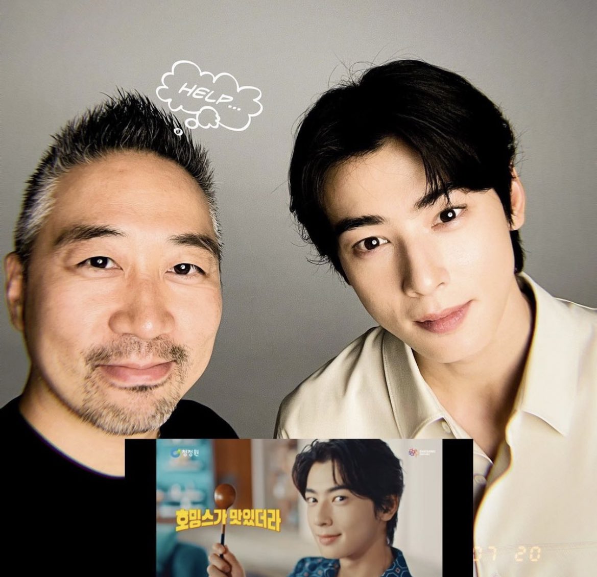 christyroha's tweet photo. IG post by LeeJungHoon:

“The moment I saw #ChaEunwoo: he’s not from this world..

Even with long filming time, his focus was the best &amp; his unchanging radiance even after the filming was amazing. His manner is the best, his understanding of the storyboard is the best!”

#차은우 https://t.co/uAjfNvubCm