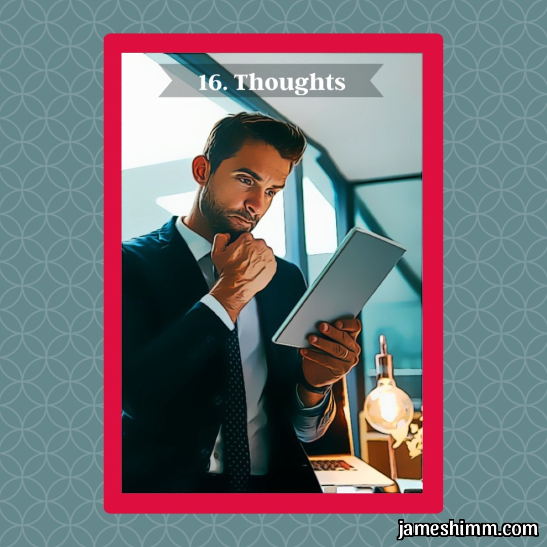 JamesHimm's tweet image. Daily #Divination: Thoughts can suggest a time of meditation and contemplation. As part of a spiritual practice, Thoughts might suggest reading a daily devotional or words in a sacred text and then meditating on those passages, gaining clarity and enlightenment. #kippercards