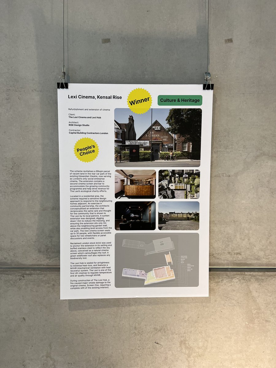 thejohnstiles's tweet photo. Celebrating three months since the first-ever #BrentDesignAwards #BDA23 by launching our winners and commendations exhibition @Brent_Council Civic Centre - head on down to see the best of the best on show until 7th September 🥇🏆🏗️🏢 https://t.co/TrxudeTBYa