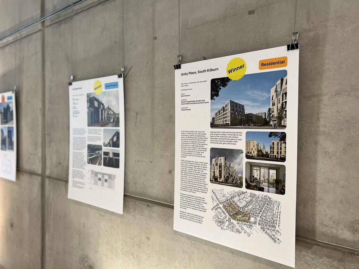 thejohnstiles's tweet photo. Celebrating three months since the first-ever #BrentDesignAwards #BDA23 by launching our winners and commendations exhibition @Brent_Council Civic Centre - head on down to see the best of the best on show until 7th September 🥇🏆🏗️🏢 https://t.co/TrxudeTBYa