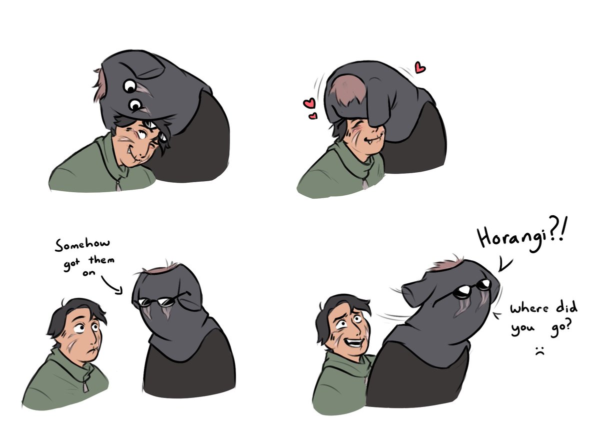 spiderside99's tweet image. König with Horangi’s sunglasses on