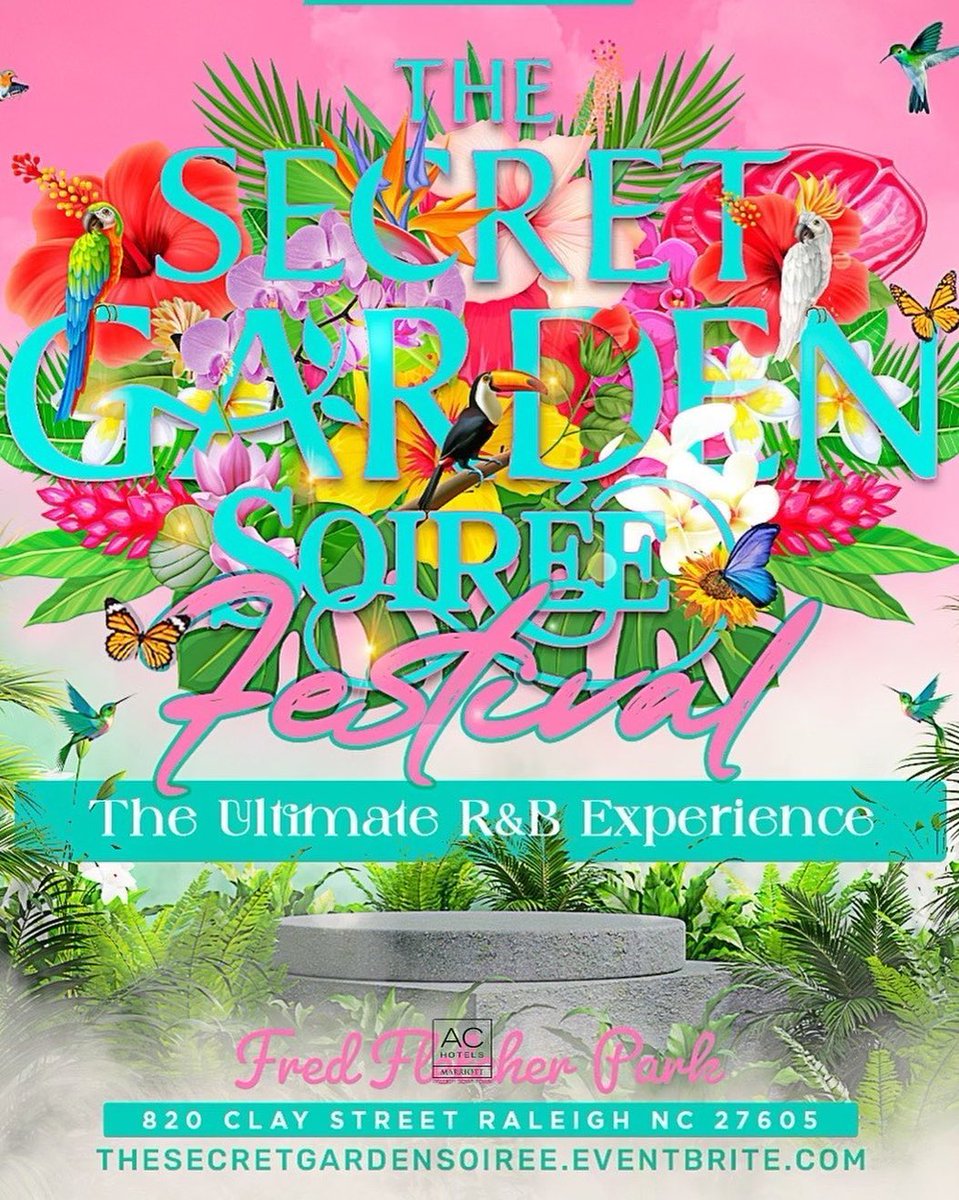 DTLRVILLA's tweet photo. 🌿 Get ready for the ultimate R&amp;B festival experience at The Secret Garden Festival! 

🎉 Tickets on sell now at your local DTLR Raleigh locations!

📅 Mark your calendars: 8.26 &amp; 8.27

https://t.co/lGEEaVfaLs

#DTLR #IAMDTLR #DTLR40 https://t.co/FGXjfHNqML