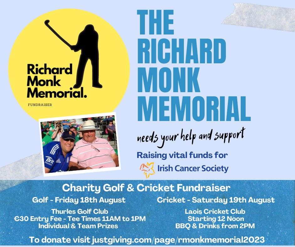 cricketleinster's tweet photo. RICHARD MONK MEMORIAL MATCH - 2023

https://t.co/rvBvNIt27d https://t.co/5FAyOC4JOi
