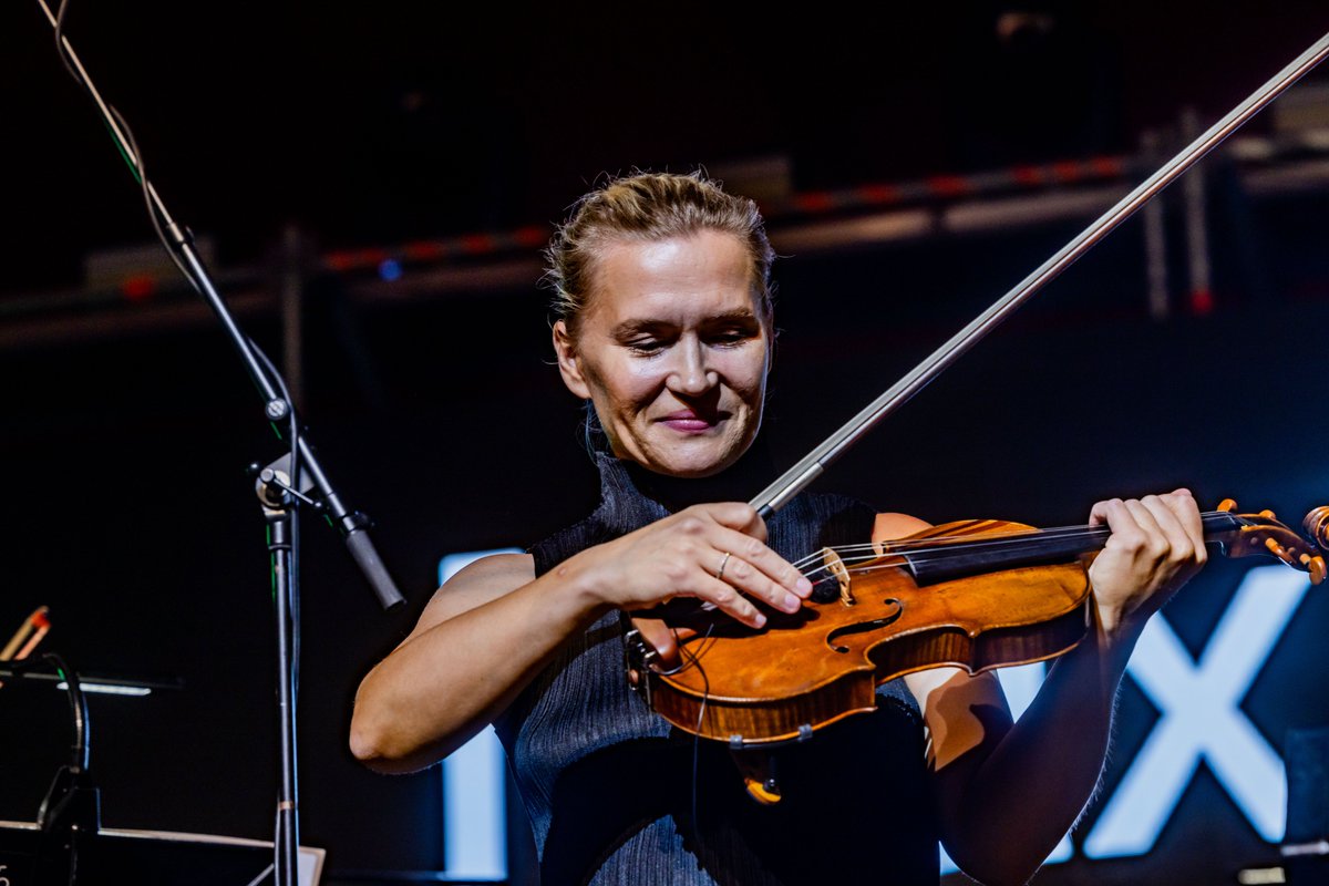 rte_co's tweet photo. 1/2 Some images from a memorable gig on Sunday - Max Richter and Mari Samuelsen with the RTÉ Concert Orchestra at All Together Now! Pics Glen Bollard. #ATN #atn23 https://t.co/n88d3ebMt5