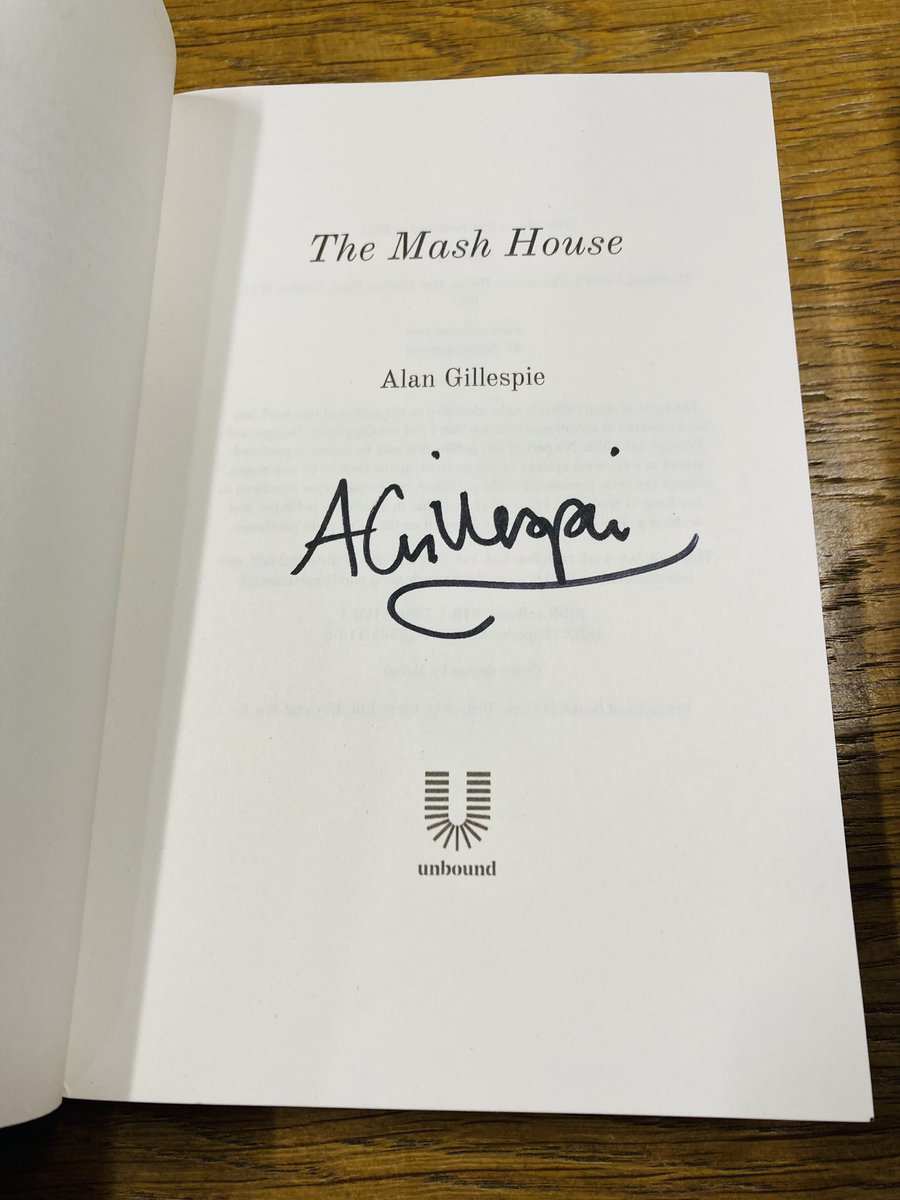 Shiny squiggly signed stock of #TheMashHouse available in @WaterstonesEK