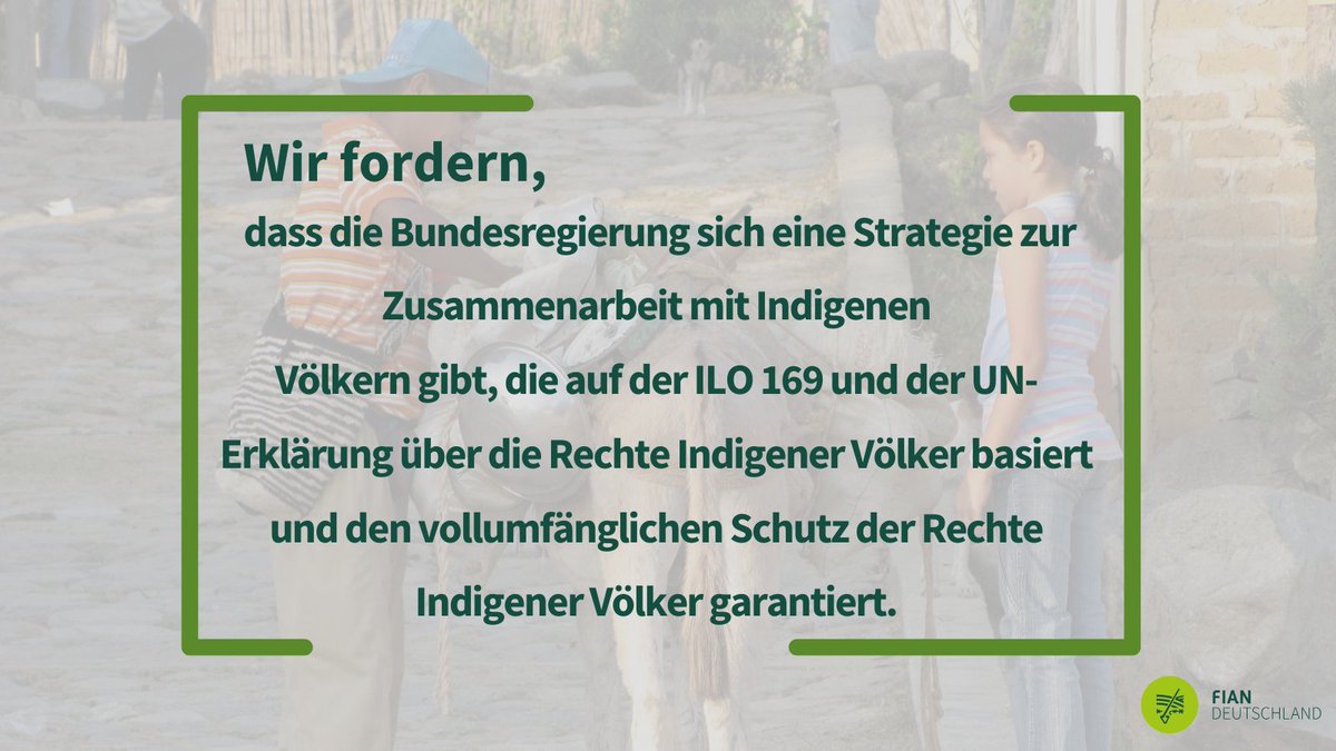 FIANDeutschland's tweet photo. Zum Anlass des Internationalen Tages der Indigenen Völker! 🤝
#fian #fiandeutschland #menschenrechte #humanrights #indigevölker #tagderindigenenvölker https://t.co/66v0FxkIdD