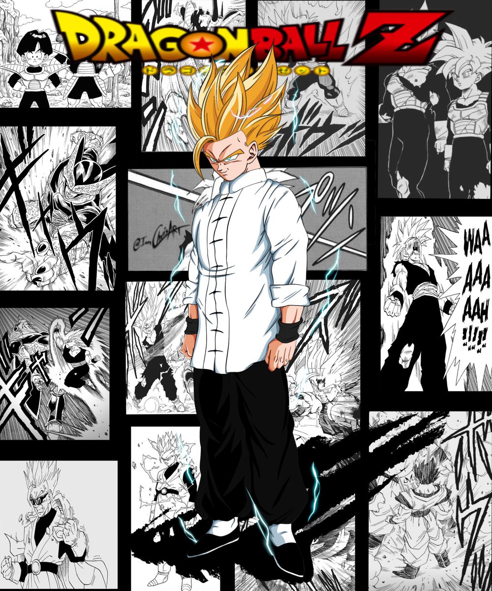 IamChrisArt's tweet photo. Gohan! https://t.co/4dnErMHFwl