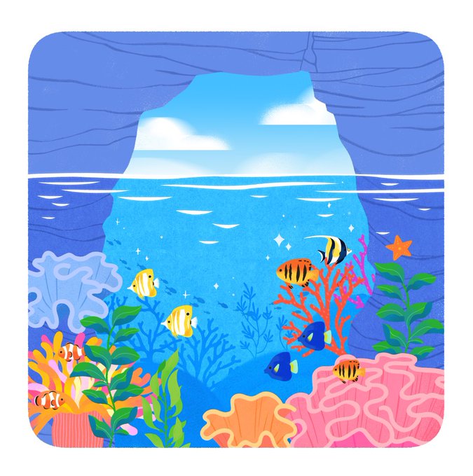 「coral water」 illustration images(Latest)