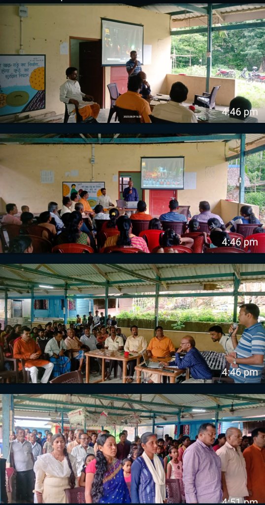 er_mitun's tweet photo. #UnitedGPRamnagar in #Assoc. #GayatriPariwarPortBlair team organized an #AudioVisual awareness camp on #DrugAddiction & #ItsPrevention for school going students and youths of the village .
#AnInitiativeAgainstDrugs
@DC_NMAndaman @dir_rdpris @SP_NMAndaman @NorthAndaman @Md_Yunus89 https://t.co/evhalJxBlF