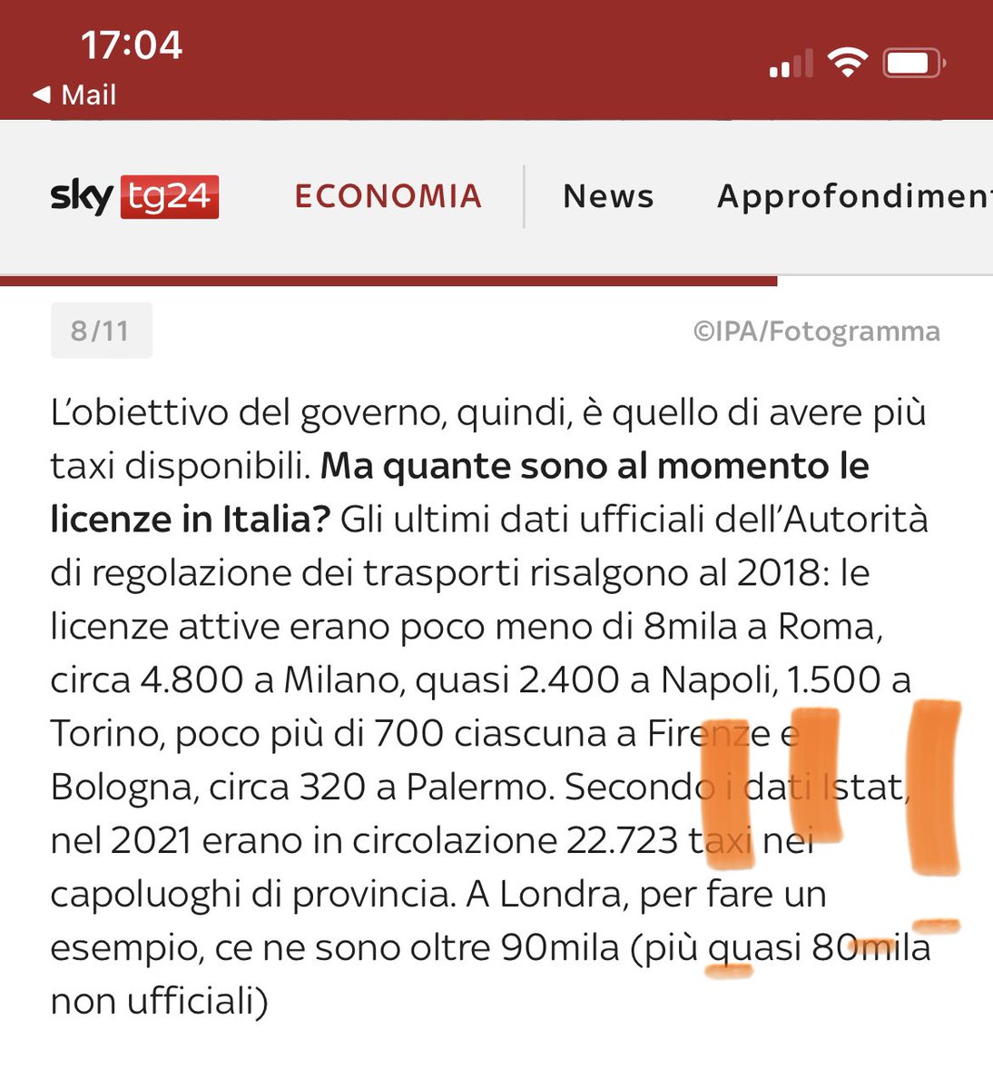 URITAXI's tweet photo. Ma cosa scrivete mai @SkyTG24?! A Londra 90000 #taxi? I dati ufficiali sono di 15127 taxi per quasi 9milioni di persone, in una città dove meno di un cittadino su 2 ha l’auto. https://t.co/zUcAZSvSf7