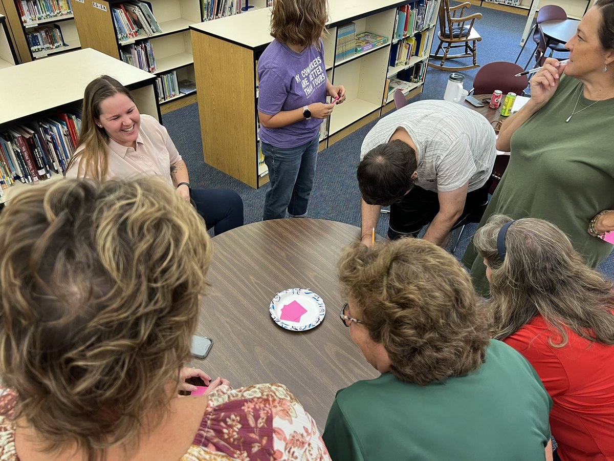 What a wonderful first morning back with ALL of our RCE staff family! Fun, food, and learning.  We are getting ready for our kiddos tomorrow!@CitrusSchools