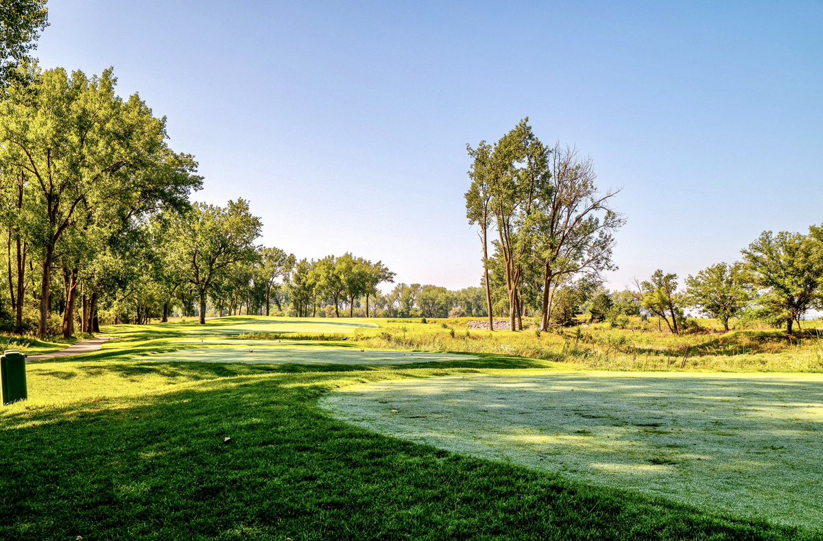 One of the more daunting tee shots at DDCC, Hole 17 presents a tree-lined fairway on the left and a deep hazardous ravine on the right. What is your approach off the tee on this treacherous hole?