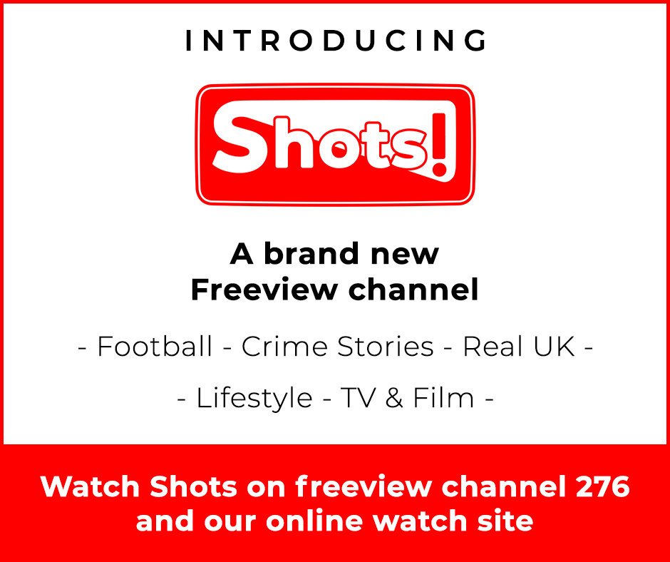 Say hello to <a href="/Shots_TV_/">Shots_TV</a> , a brand new Freeview channel bringing you the latest real news, true crime, sports and showbiz updates from across the UK. Brought to you by a team of 600 talented journalists, Shots turns your stories into great TV. Watch now on Freeview channel 276.