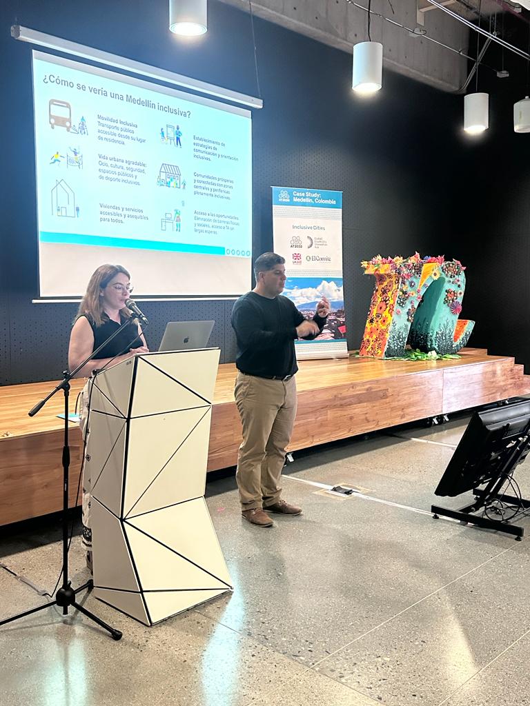 GDIHub's tweet photo. 🌟🌟New #Research 🌟🌟
@mikaelapatrick from #GDIhub announces the report, funded by UK aid through our #AT2030 programme is LIVE!
Find out more on #InclusiveDesign of the Built Environment in Medellin, Colombia
🔗https://t.co/Vyj4hhfeh5
#MedellinInclusiva #AT2030 #Inclsuion https://t.co/zEmLkgMfTu
