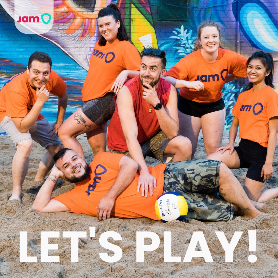 Show your team ❤️ with a mid-week PLAY break that ignites engagement and amps up those team vibes. Serving over 20+ sports, there's a little something for every team. 🏀🎾 

Registration opens TODAY! jamgroup.com 

#KeepPlaying #CorporateSports #TeamworkWins