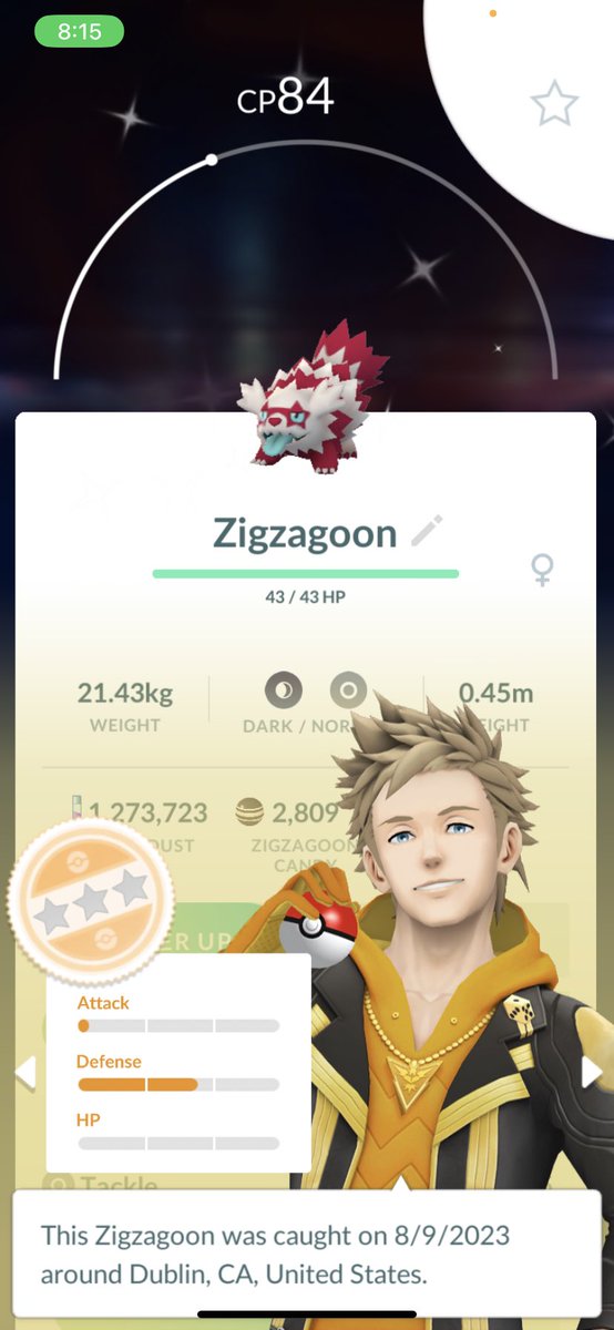 Samuel_0ak's tweet photo. a shiny to welcome me back home :)

#PokemonGO #ShinyPokemon #Samuel0ak https://t.co/7gQqiqakFl