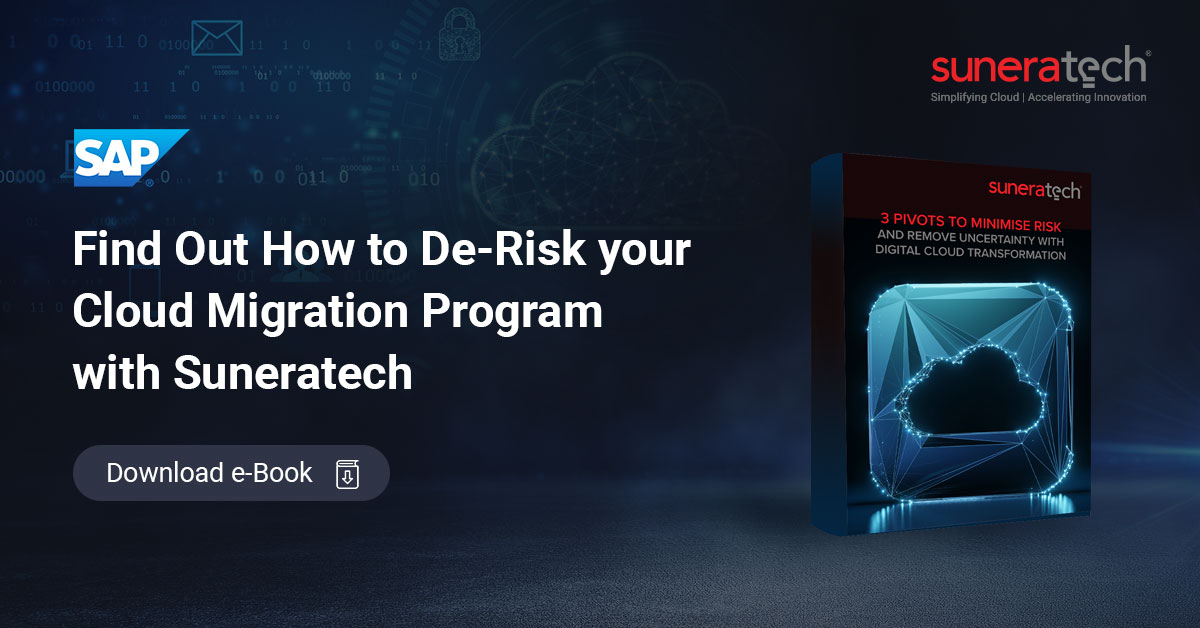 sunera_tech's tweet photo. #Suneratech's ebook on #cloudmigration contains in-depth insights and best practices that help you #discover, prove &amp; facilitate an #accelerator that brings cashflow benefits and can shorten your #program approval timeframe. 

Get your free ebook https://t.co/E4ENGqVGas

#sap https://t.co/zv7aJfxkaD