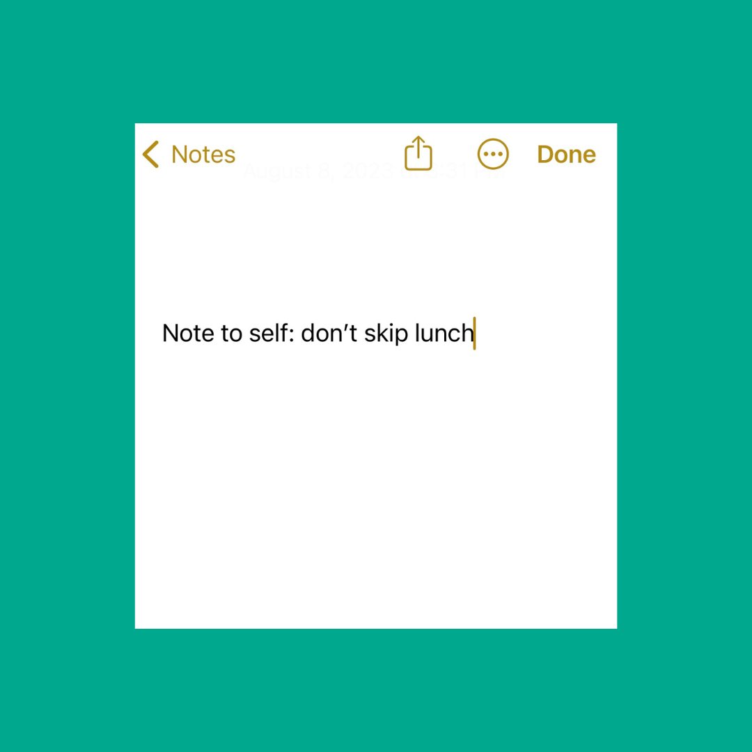 sonicboomwell's tweet photo. Note to self ✍️✍️

Which reminder did you need today?

#WellnessWednesday #mentalhealth #notetoself #selfcare https://t.co/MpBu1eNnAu