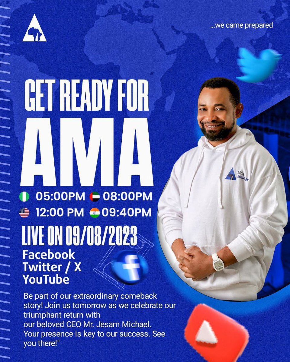 KennedyUbani1's tweet photo. JOIN US LIVE IN 45 MINUTE'S FOR THE REBIRTH OF THE GREATEST TRADING PLATFORM WITH OVER 75 COUNTRIES .

REGISTRATION IS ON.👇🏼
https://t.co/9DXafVUCRD
TAKE OUT D FIRST ZERO OF UR PHONE NUMBER ONLY IF UR NUMBER BEGINS WITH ZERO WHEN REGISTERING. THEN LET ME KNOW SO I ADD YOU TO MY G https://t.co/8UD3usgMPh