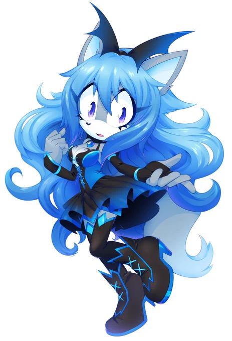 Commission for   This is Blue! Thank you very much for commissioning me! 