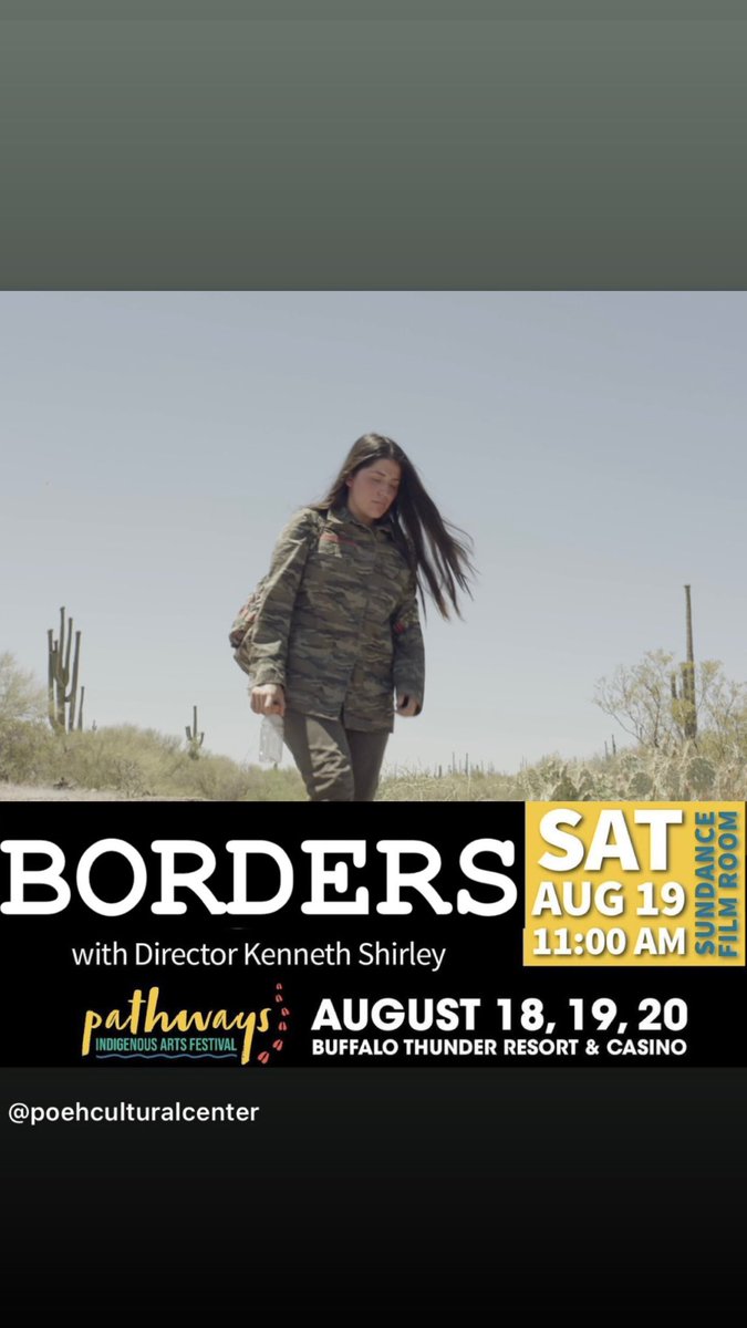 Also we made a movie and premiering it at Sante Fe Indian market 🎥