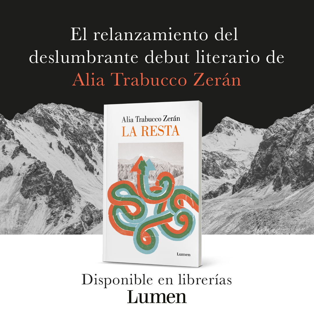 penguinlibroscl's tweet photo. 📚 Llega a librerías el relanzamiento bajo el sello Lumen de #LaResta el debut literario de la escritora #AliaTrabuccoZerán
Disponible ▶️ https://t.co/a2kxIr9HoD https://t.co/FePwjwqaLJ