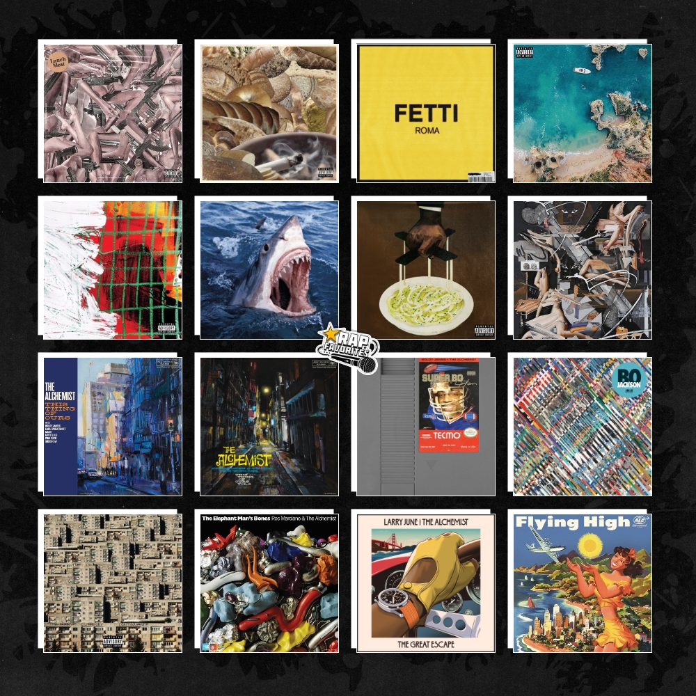 RapFavorites's tweet photo. The Alchemist’s run over the past five years has been on another level

Collab projects with.. 
• Action Bronson
• Freddie Gibbs
• Curren$y
• Boldy James
• Larry June
• Roc Marciano

And this isn’t even everything 🤯 https://t.co/KnEH3ROiA5