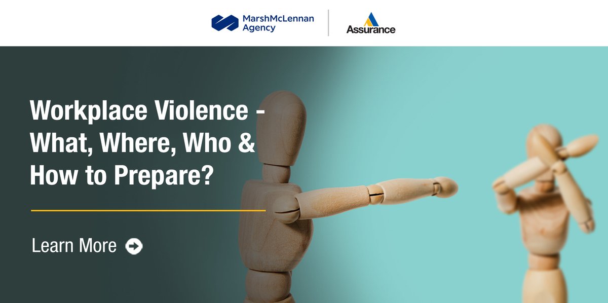 #Workplaceviolence is a serious issue that can occur anywhere, at any time. Learn how you can effectively prepare and protect your employees to ensure a safe environment. #safety assuranceagency.com/blog-post/work…