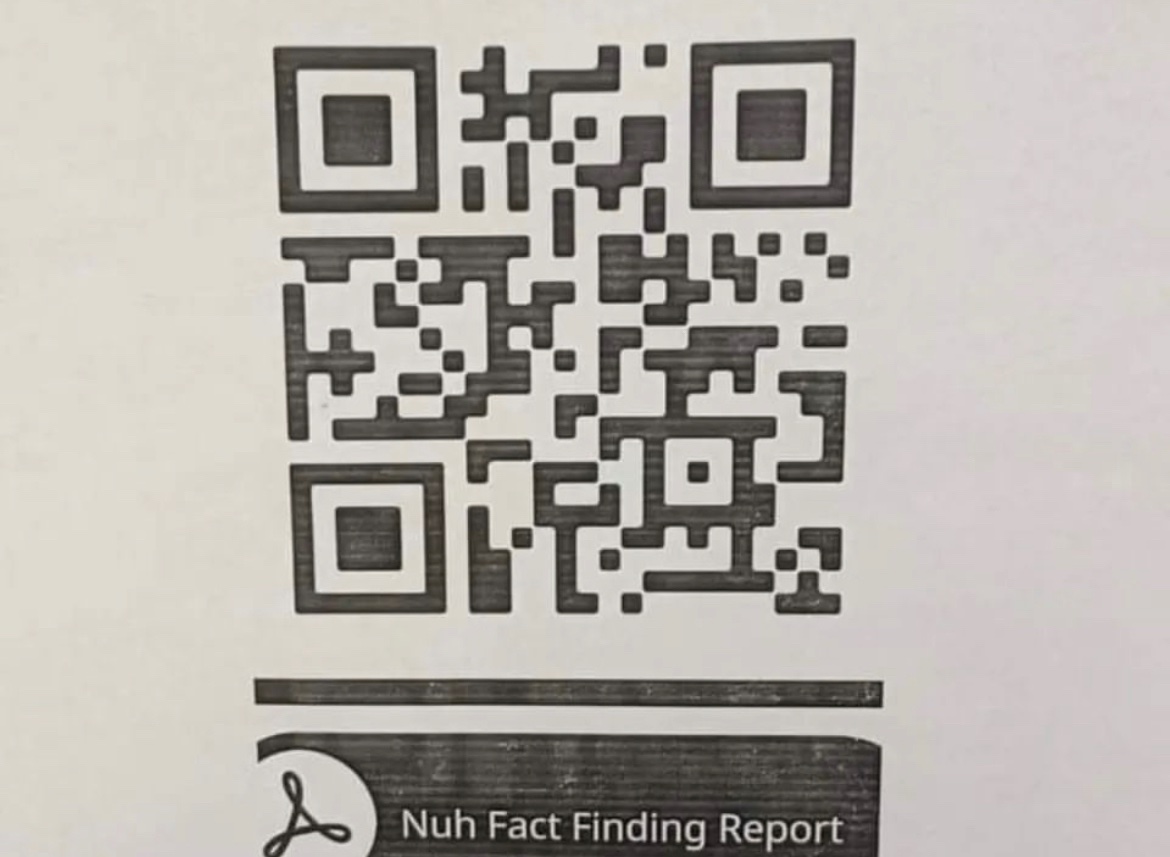 Factfinding report on the violence in Nuh-Mewat and Gurgaon by a group of activists, lawyers, journalists & APCR. 
Please scan this QR code for the full copy of our report: