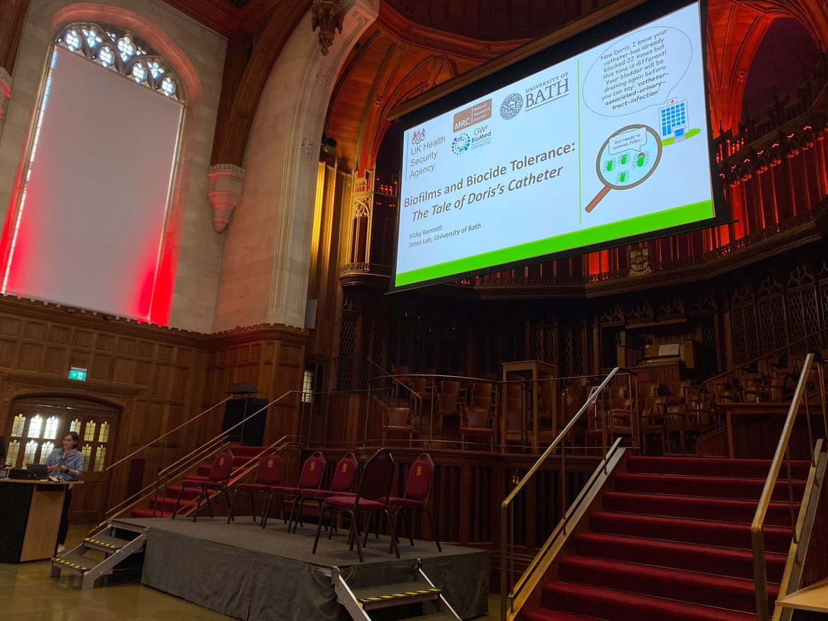 Vicky Bennett (@moochioooooo) on Twitter photo Possibly the fanciest place I've ever used the words urethra and lubrication in the same sentence.
Very pleased that Doris and her catheter were given their moment to shine thanks to <a href="/MedResFdn_AMR/">National PhD Training Programme in AMR</a> Possibly the fanciest place I've ever used the words urethra and lubrication in the same sentence.
Very pleased that Doris and her catheter were given their moment to shine thanks to <a href="/MedResFdn_AMR/">National PhD Training Programme in AMR</a>