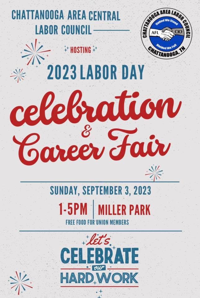 Stop by &amp; see us! 
Free food for union members!