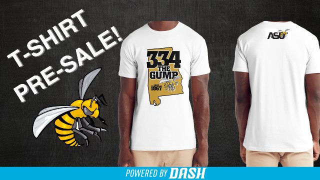 BamaStateSports's tweet photo. 🚨Now available for pre-order🚨

Get your official ASU Labor Day Classic &amp; 334 Day White Out Tee. 

👕 https://t.co/NFRaNsh8WT

First available pickup is August 19 at BuzzFest &amp; on Game Day September 2, 2023.

#SWARMAS1 https://t.co/fd14hCBUiq