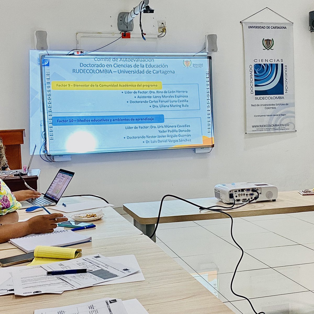 Un honor participar en el Comité de Autoevaluación  del Doctorado en Ciencias de la Educación RUDECOLOMBIA-Universidad de Cartagena, en el proceso de Renovación del Registro Calificado.
#educacion #educaciondecalidad