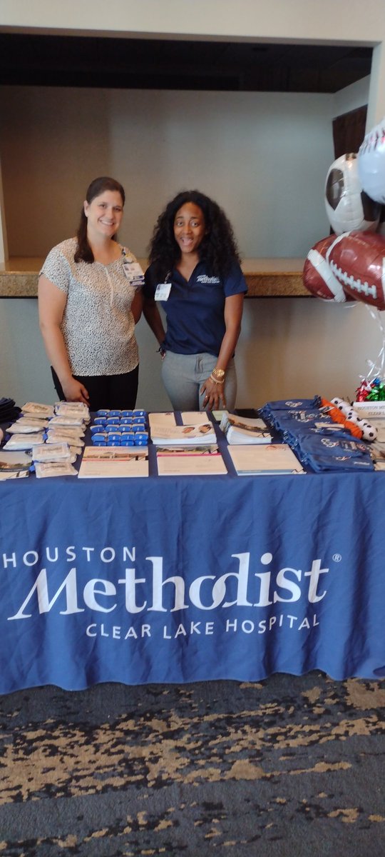 texasmackay's tweet image. Thank you Houston Methodist Clear Lake for supporting @ClearCreekISD new teachers #ccisdmvt