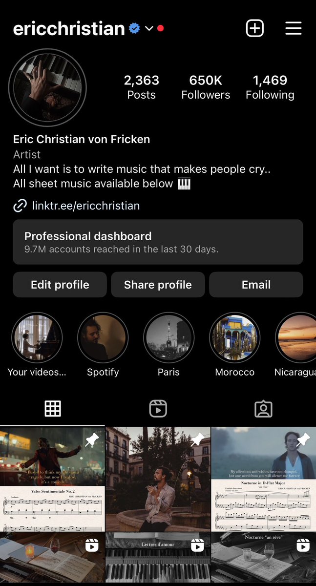 Eric Christian von Fricken tweet media