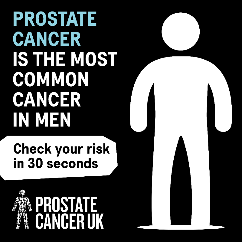 ProstateUK's tweet photo. ❓Did you know❓ Prostate cancer is the most common cancer in men. And early stage prostate cancer usually has no symptoms.